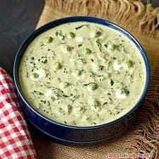 Muttar Malai Methi